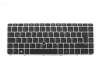 903008-041 original HP keyboard DE (german) black/silver matt with backlight and mouse-stick