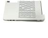 90NB09P1-R31GE0 original Asus keyboard incl. topcase DE (german) silver/silver with backlight