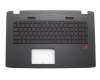 90NB0A41-R31TA0 original Asus keyboard incl. topcase TA (thai) black/black with backlight