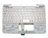 90NB0BK2-R31GE0 original Asus keyboard incl. topcase DE (german) white/green
