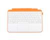 90NB0D01-R31GE0 original Asus keyboard incl. topcase DE (german) white/orange