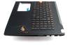 90NB0DZ1-R31GE0 original Asus keyboard incl. topcase DE (german) black/black with backlight