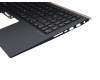 90NB0JX1-R31GE0 original Asus keyboard incl. topcase DE (german) blue/blue with backlight