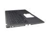 90NB0P52-R32GE0 original Asus keyboard incl. topcase DE (german) black/grey with backlight
