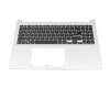 90NB0ZA2-R30GE0 original Asus keyboard incl. topcase DE (german) black/silver