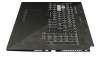 90NR00N1-R30100 original Asus keyboard incl. topcase DE (german) black/black with backlight