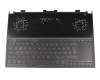 90NR0101-R31GE0 original Asus keyboard incl. topcase DE (german) black/black with backlight
