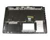 90NR0192-R31GE0 original Asus keyboard incl. topcase DE (german) black/red/black with backlight