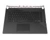 90NR01I1-R30GE0 original Asus keyboard incl. topcase DE (german) black/black with backlight