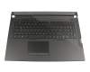 90NR01T1-R31GE0 original Asus keyboard incl. topcase DE (german) black/black with backlight - with Keystone shaft -