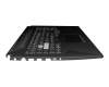 90NR03K1-R32GE0 original Asus keyboard incl. topcase DE (german) black/transparent/black with backlight