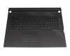 90NR0431-R31GE0 original Asus keyboard incl. topcase DE (german) black/black with backlight