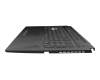 90NR0743-R30GE1 original Asus keyboard incl. topcase DE (german) black/transparent/black with backlight