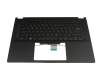 90NR0D21-R31SF0 original Asus keyboard incl. topcase SF (swiss-french) black/black with backlight