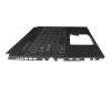90NR0I65-R31GE0 original Asus keyboard incl. topcase DE (german) grey/grey with backlight