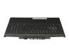 910300206950 original Primax keyboard incl. topcase DE (german) black/black with backlight