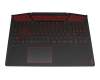 920-003010-01 original Lenovo keyboard incl. topcase DE (german) black/black with backlight