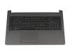 929906-041 HP keyboard incl. topcase DE (german) black/grey