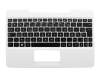 934040370500 original Asus keyboard incl. topcase FR (french) black/white