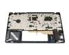 957-14C412E-C06 original MSI keyboard incl. topcase DE (german) grey/grey with backlight