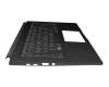 957-16S61E-C07 original MSI keyboard incl. topcase DE (german) black/black with backlight
