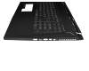 957-17B51E-C06 original MSI keyboard incl. topcase DE (german) black/black with backlight