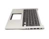 9Z.N8JBU.600 original Protek keyboard incl. topcase SF (swiss-french) black/silver with backlight