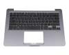 9Z.NDASU.D0L original Darfon keyboard incl. topcase GR (greek) black/black/silver