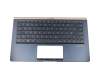 9Z.NFTBU.00G original Darfon keyboard incl. topcase DE (german) black/blue with backlight