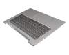 9Z.NSSBN.C0G original Darfon keyboard incl. topcase DE (german) grey/silver with backlight