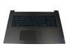 A1B5000100 original Lenovo keyboard incl. topcase DE (german) black/blue/silver with backlight
