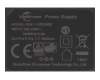 AC-adapter 24.0 Watt EU wallplug small original for Lenovo Smart Tab M10 (TB-X306XA)