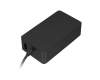 AC-adapter 65.0 Watt rounded (incl. USB connector) original for Microsoft Surface Go