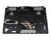 AC22083027080 original Asus keyboard incl. topcase DE (german) black/transparent/black with backlight