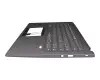 ACM16P66D0 original Acer keyboard incl. topcase DE (german) grey/grey with backlight