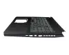 ACM18K5/6D0 original Acer keyboard incl. topcase DE (german) black/black with backlight