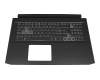 ACM20M1/6CH original Acer keyboard incl. topcase CH (swiss) black/white/black with backlight
