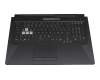 AEBKXG00010 original Quanta keyboard incl. topcase DE (german) black/black with backlight