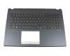 AEXKTG01010 original Quanta keyboard incl. topcase DE (german) black/anthracite with backlight