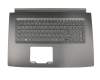 AEZAAG01210 original Acer keyboard incl. topcase DE (german) black/black with backlight (GTX 1060)