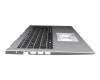 AEZAUG02010 original Acer keyboard incl. topcase DE (german) black/silver