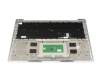 AFP76395305 original LG keyboard incl. topcase DE (german) black/silver with backlight