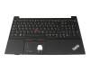 AM1HK000100 original Lenovo keyboard incl. topcase DE (german) black/black with mouse-stick