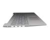 AM1JV000 original Lenovo keyboard incl. topcase DE (german) grey/silver