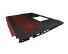 AM2K4000500 original Acer keyboard incl. topcase DE (german) black/black with backlight (GTX 1050/1650)