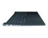 AM388000C00 original Lenovo keyboard incl. topcase DE (german) blue/blue with backlight (PureSight Pro)
