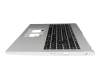 AM3UI000500 original Acer keyboard incl. topcase DE (german) black/silver