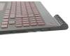 AP13B000300 original Lenovo keyboard incl. topcase DE (german) black/black with backlight
