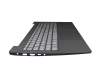 AP21S000100SLH2 original Lenovo keyboard incl. topcase DE (german) grey/black