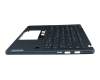AP3SJ000400 original Lenovo keyboard incl. topcase DE (german) blue/blue with backlight
